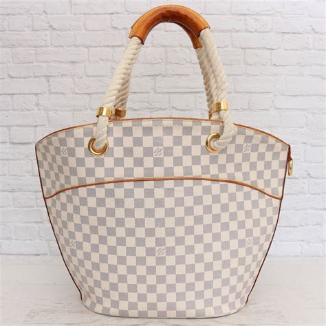 louis vuitton pampelonne gm|LOUIS VUITTON Azur Damier Pampelonne Tote Bag GM Authentic.